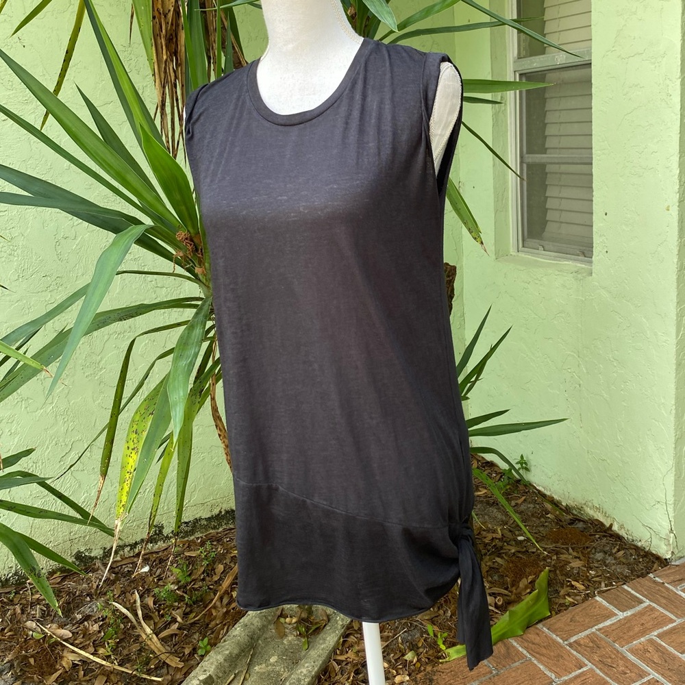All Saints Long Black Tank or Mini Dress